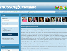 Tablet Screenshot of messengersexdate.com